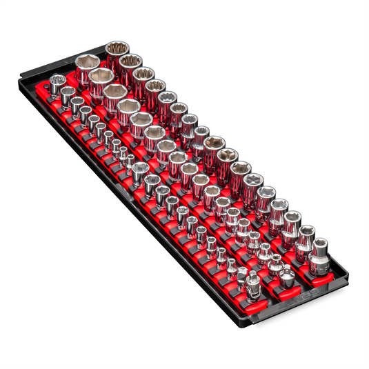 Ernst Mfg. 3 Rail Twist Lock Socket Boss 18""; Red - 1/4""; 3/8"" & 1/2