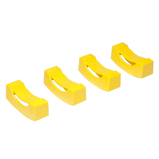 Ernst Mfg. Jack Stand Covers - 4 Pack - Yellow