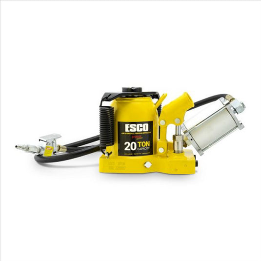 ESCO 20 Ton Low Profile Had Pro Series Air Hydraulic Bottle Jack