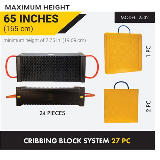 ESCO Cribbing Block System 27 PC