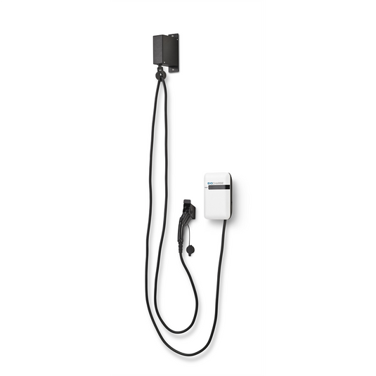 iEVSE  WiFi enabled; Wall-mount electric vehicle chargeing station with 25' Cable & Retractor