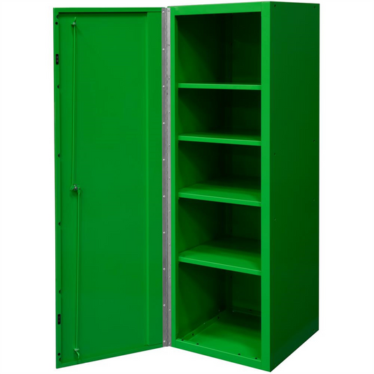 Extreme Tools DX 19 x 21 Locker 4 Shelves;Green w/Black Handle