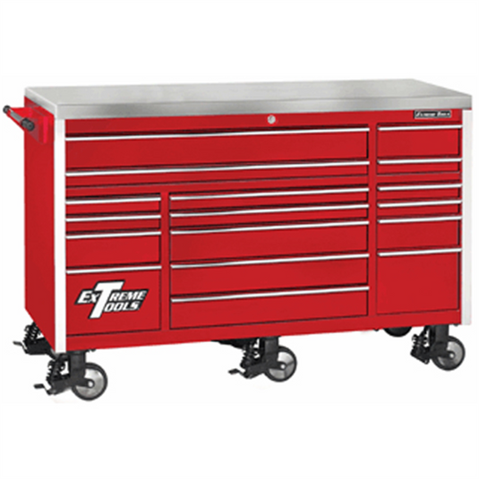 Extreme Tools 72"" TOOL BOX RED