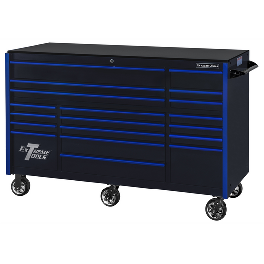 Extreme Tools TPL Bank Roller Black; Blue-Drawer