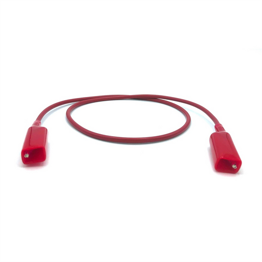 Insulated alligator clip jumper; PVC 36"" t