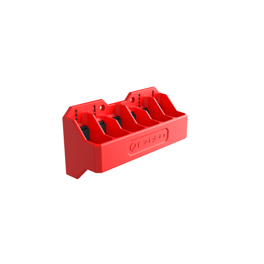E-Z Red Magnetic Plier Holder; 6 Slot
