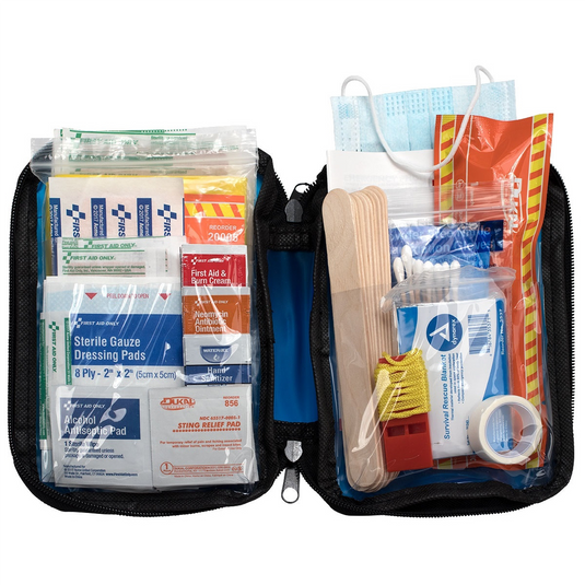First Aid Only Soft Sided First Aid Kit Plus Emergency Prep: 105 Pieces