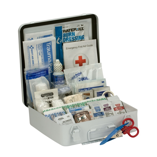 First Aid Only 50 Person First Aid Kit ANSI A+  Metal Case
