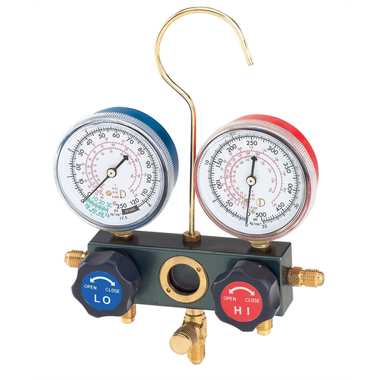 FJC Dual Manifold with Manual Service Couplers