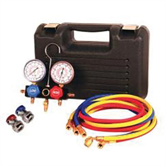FJC Dual Guage Set Alum. Manifold