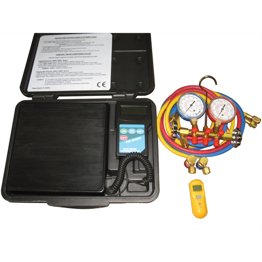 FJC A/C ELECTRONIC SCALE/GAUGE/THERM KIT