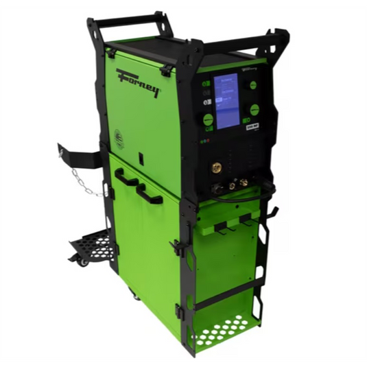 Forney Industries 250 MP (Multi-Process) PRO Welder with Dual Cylinder Cabinet Cart