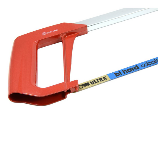 Forney Industries Hacksaw Frame with Knob and Cobalt Bi-Metal Blade