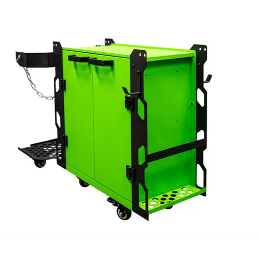 Forney Dual-Cylinder Cabinet Cart