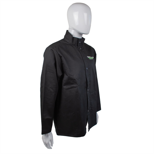 Forney Industries Flame Retardant Light-Duty Welding Jacket; Size S