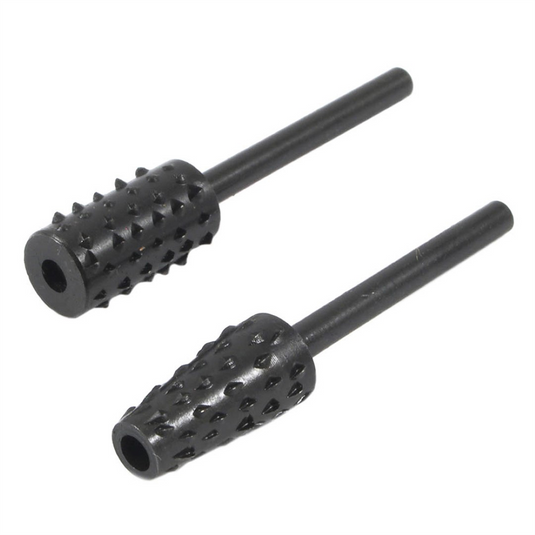Forney Industries Mini-Rotary Rasp Set with 1/8 in Shaft; 2-Piece