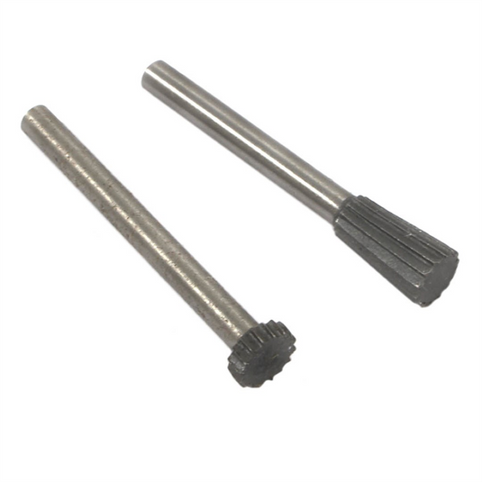 Forney Industries Mini-Rotary File Set with 1/8 in Shaft; 2-Piece