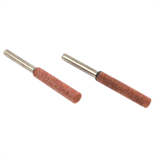 Forney Industries Chainsaw Sharpening Stone; 3/16 in x 1/8 in Shaft; 2-Pack