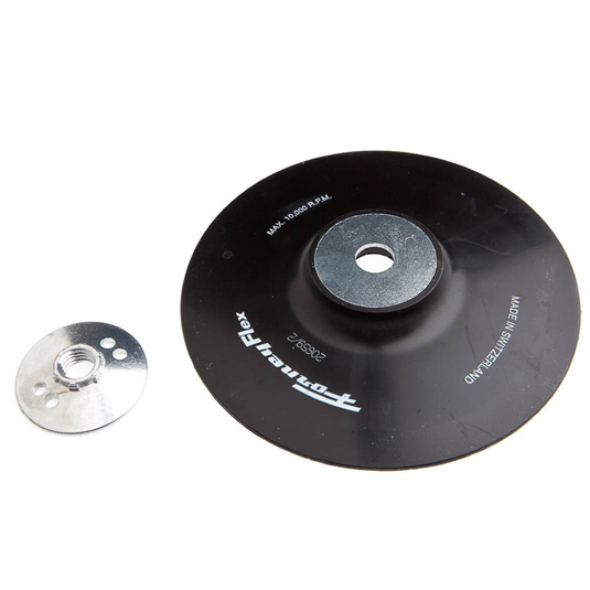 Forney Industries Backing Pad for Sanding Discs; 7 in x 5/8 in-11