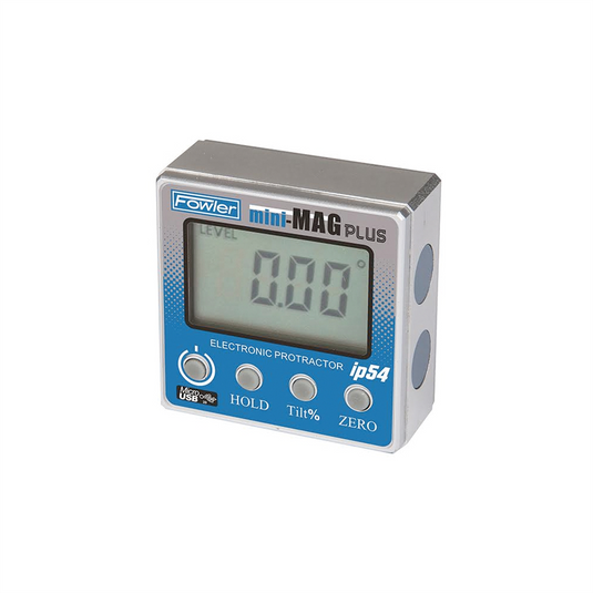 Fowler Mini Mag PLUS Protractor with back light