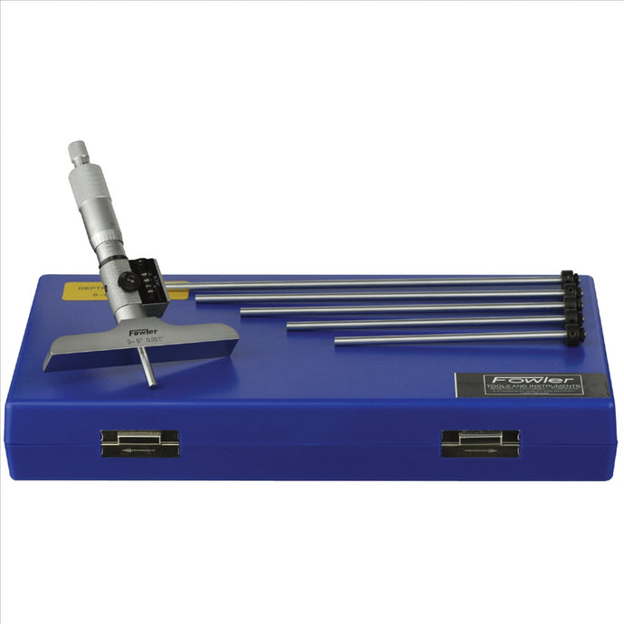 Fowler 0-6 Inch DIGIT READING DEPTH MICROMETER