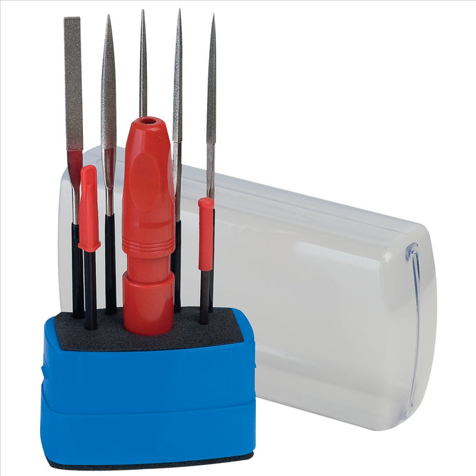 Fowler Diamond File & Deburring Set