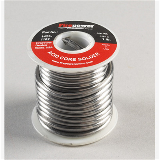 Firepower SOLDER; ACID FLUX CORE; COMM.
