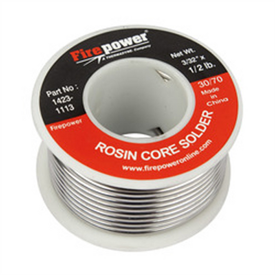 Firepower SOLDER; ROSIN FLUX CORE; 30/70
