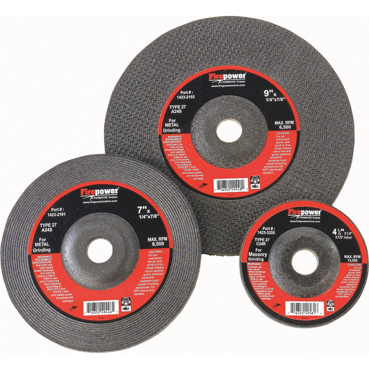 Firepower GRINDING WHEEL; T-27; 9