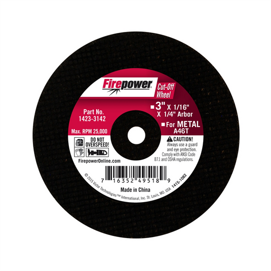 Firepower CUT-OFF WHEEL; 3