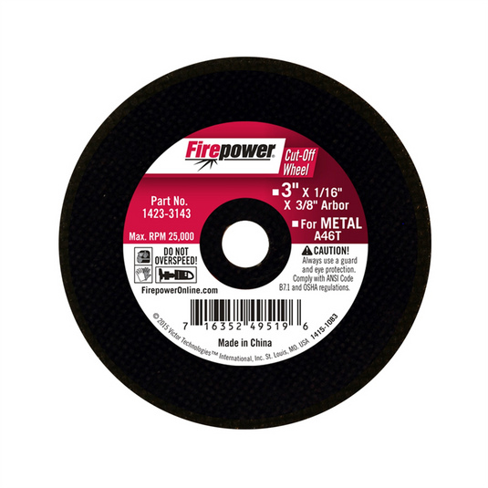 Firepower CUT-OFF WHEEL; 3
