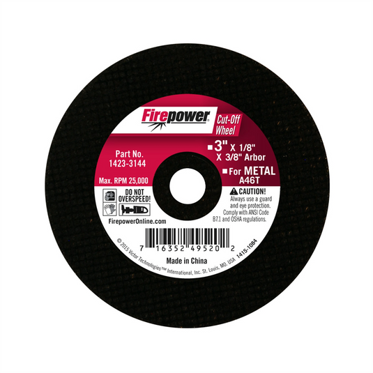 Firepower CUT-OFF WHEEL; 3