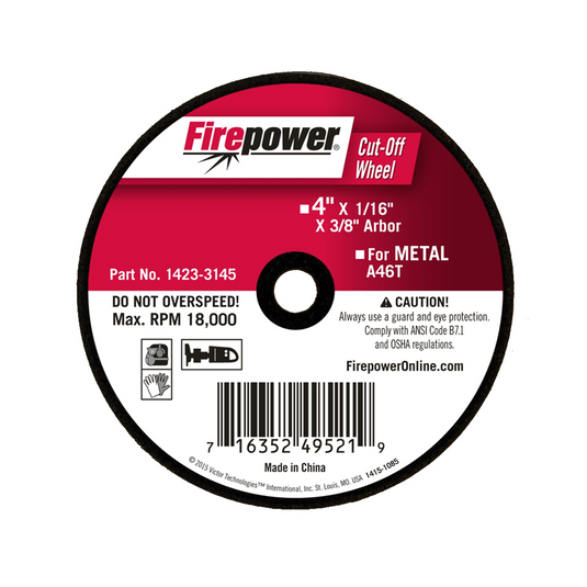 Firepower CUT-OFF WHEEL; 4