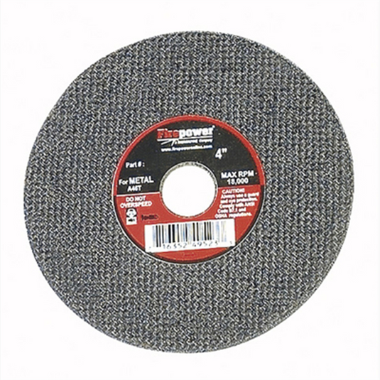 Firepower CUT-OFF WHEEL 4 X 1/8 X 3/8