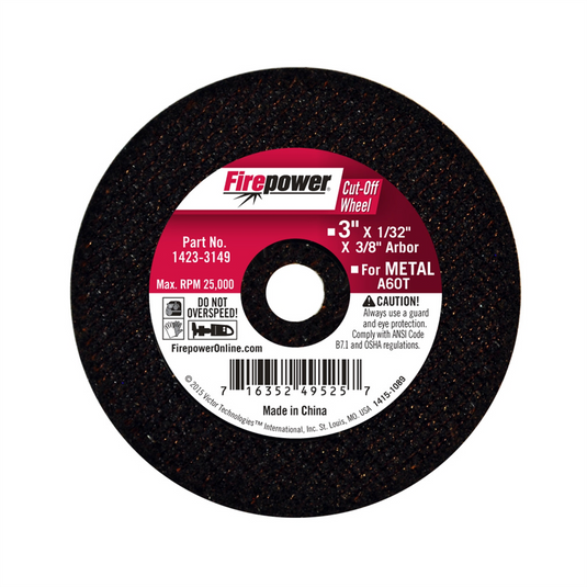 Firepower CUT-OFF WHEEL; 3