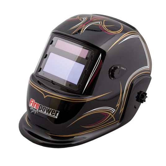 Firepower Firepower Auto-Darkening helmet - Pinstripes