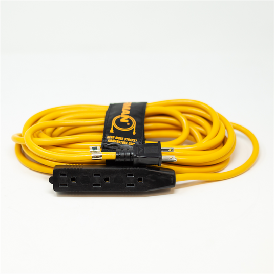 Firman 25ft 14 Gauge Household Cord with Triple Tap and Storage Strap