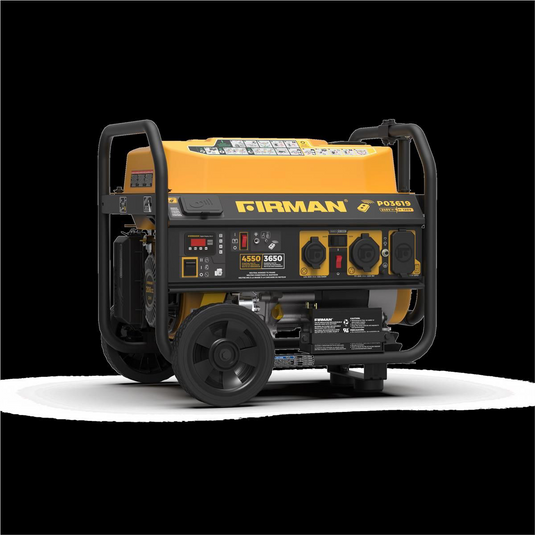 Firman Gas Portable Generator 1500/1200W Recoil Co Alert 50 ST Can