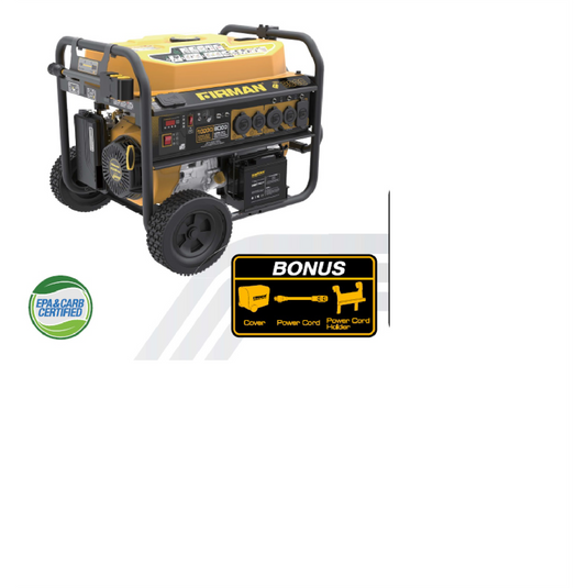 Firman 10000/8000 Watt 50A 120/240V Remote Start Gas Portable Generator CARB Cert w/ 10