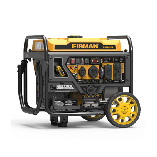 Firman Inverter Open Frame  4200/3650 Gasoline with Electric and Remote Start; 50 Amp Outlet and CO Alert