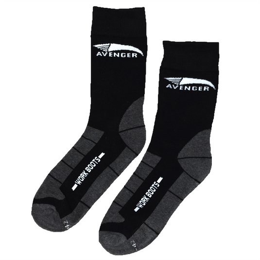 Avenger Avenger Work Boots - Moisture Wicking Socks with COOLMAX&reg; Technology