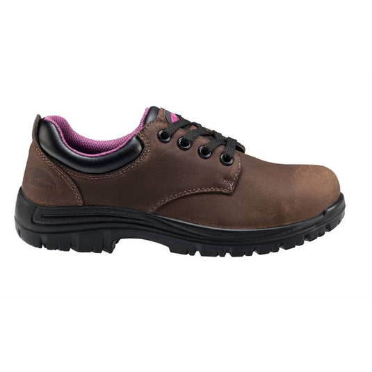 Avenger Foreman Oxford Series - Women's Mid Top Boots - Composite Toe - IC|EH|SR - Brown/Black - Size: 9M