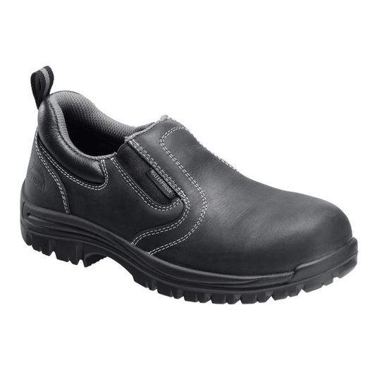 Avenger Work Boots Avenger Work Boots - Foreman Series - Women's Low Top Shoes - Composite Toe - IC|EH|SR - Black/Black - Size: 12W