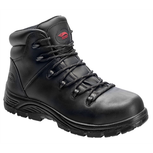 Avenger Framer Series - Men's High-Top Boot - Composite Toe - IC|EH|SR|PR - Black/Black - Size: 7.5M