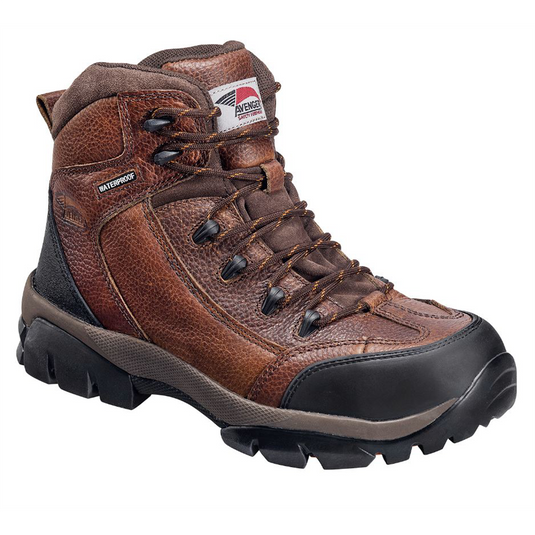 Avenger Hiker Series - Men's Boot - Composite Toe - IC|EH|SR - Brown/Black - Size: 9.5M