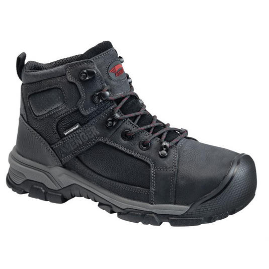 Avenger Ripsaw Series - Men's High-Top Boots - Aluminum Toe - IC|EH|SR|PR - Black/Black - Size: 13W