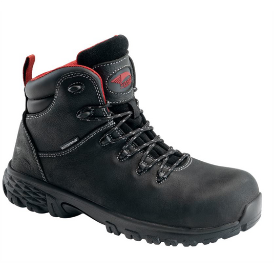 Avenger Work Boots Flight Series - Men's Boots - Aluminum Toe - IC|SD|SR - Black/Black - Size: 8.5M