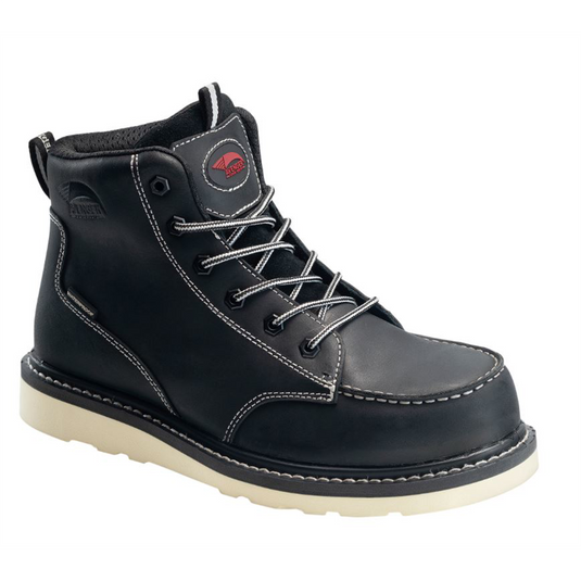Avenger Wedge Series - Men's Boots - Carbon Nano-Fiber Toe - IC|EH|SR - Black/Tan - Size: 12W