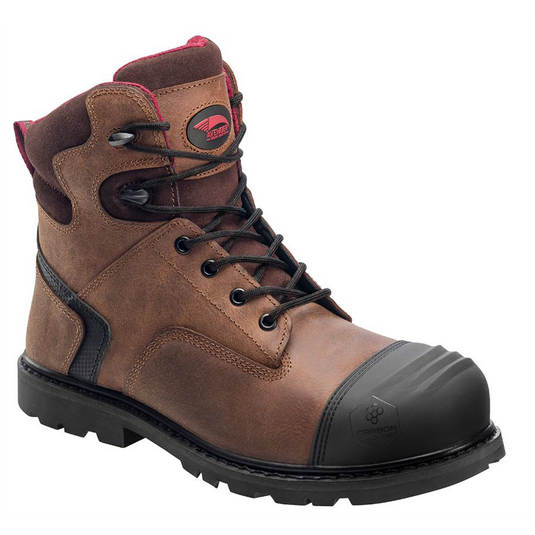 Avenger Spike Series - Men's Boots - Carbon Nano-Fiber Toe - IC|EH|SR - Brown/Black - Size: 8.5W