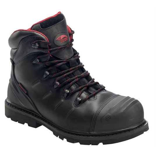 Avenger Work Boots Avenger Work Boots - Hammer Series - Men's Boots - Carbon Nano-Fiber Toe - IC|EH|SR|PR - Black/Black - Size: 6'5W